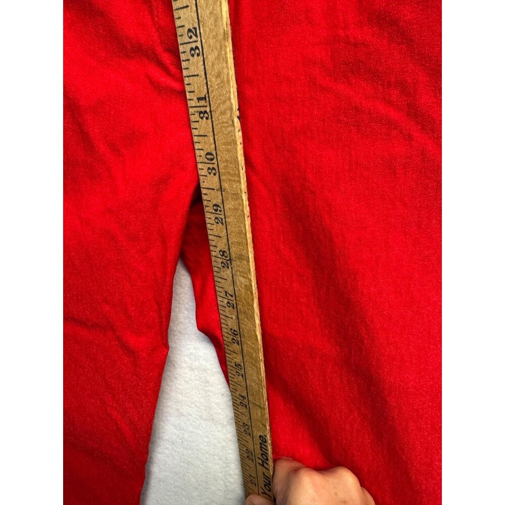 Papaya Womens Red Flared Pants Small - Picture 7 of 10
